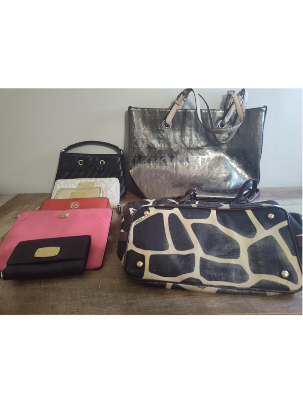 Bundle of Eight Michael Kors Project/Rehab Bags